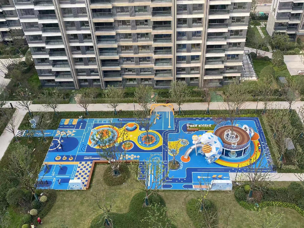 金沙·体育圆满完成上海招商公馆儿童游乐区项目施工